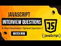 JavaScript Rest Parameters & Spread Operator Explained | LearnCodeWithGK | Interview Prep 2024