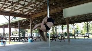 Fooling Around Outside on the Pole