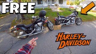 Found Two Free Motorcycles