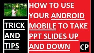 Use Any Android Mobile as Computer PPT Slider Remote
