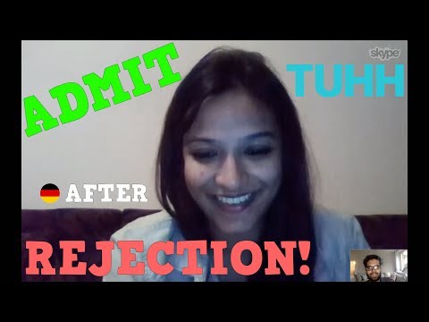 Admit after Rejection: The success story for TUHH with Shamini Admit after Rejection: The success story for TUHH with Shamini