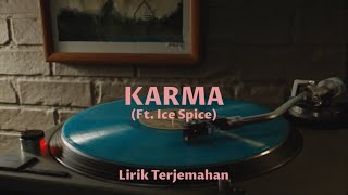 Taylor Swift - Karma (Ft. Ice Spice) (Lyric Video) (Lirik Terjemahan)