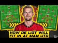 How Matthijs de Ligt Will Fit In To Ten Hag’s Manchester United