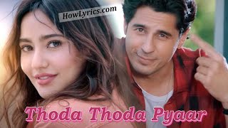 Thoda Thoda Pyaar Hua Song (4k Video) beauti Hub Ft. Stebin Ben | Neha Sharma | Sidharath Malhotra