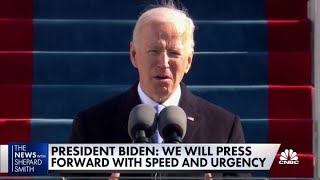 President Joe Biden calls for unity after insurrection at the Capitol