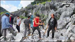 Kinh Ngạc! Chỉ Trong Nháy Mắt Người Dân Chung Sức Hoàn Thành 70% Nền Đường. Nguyễn Tất Thắng