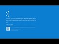 windows 10 blue screen of death real count bsod 11 hours 4k resolution