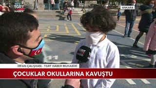 Çocuklar Okullarına Kavuştu, İşte İlk Günden Görüntüler