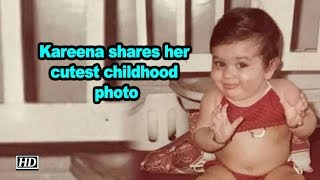 Kareena Kapoor Khan shares her cutest childhood photo