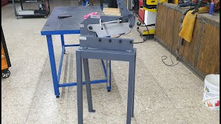 Cesoia Lamiera manuale Fai da te - Homemade Stand for Sheet Metal Shears || Cavalletto