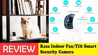 Kasa Indoor Pan/Tilt Smart Security Camera, 1080p HD Dog Camera 2.4GHz with Night Vision Review