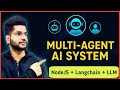 How to Build a Multi-Agent AI System | LangChain + ChromaDB + Ollama + Node.js |  Full Tutorial