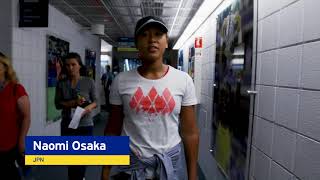 Emirates Winners Walk: Osaka Naomi R1