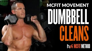 Dumbbell Cleans - McFit Movement of The Day