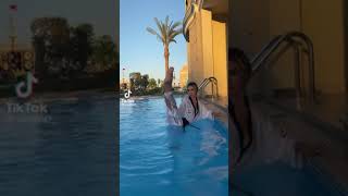 Karate In the Pool