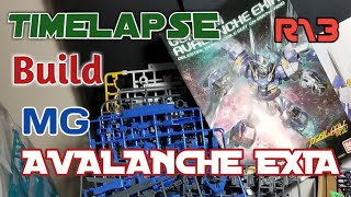 TIMELAPSE BUILD: BANDAI MG AVALANCHE EXIA