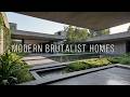 Modern Brutalist Homes: Raw Concrete Meets Contemporary Luxury