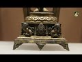 antique appreciation gilt bronze statue of sakyamuni buddha capital museum beijing china