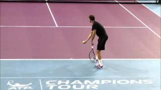 Goran Ivanisevic serve