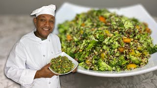 Healthy Broccoli Salad | ብሮኮሊ ሳላድ