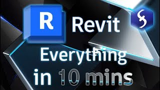 Revit - Tutorials for Beginners in 10 MINUTES ! [ COMPLETE GUIDE ]