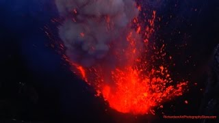 What's It Like To Stand On An Explosive Volcano? Mt. Yasur Tanna Vanuatu