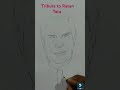 Tribute to Ratan Tata #Ratan tata drawing #youtubeshortsviral