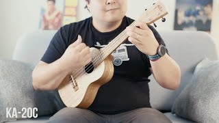 KA-20C Ukulele ડેમો