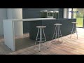 Accuride 0116 Sliding Track System – Kitchen Top Application – Available from Häfele UK