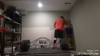 515 Deadlift, beltless PR. No straps.