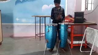 A talented boy playing with kango music.|How to beat the kango...!