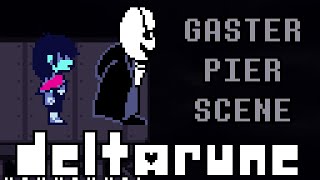 Deltarune Leaks - Chapter 6 Gaster Pier Scene