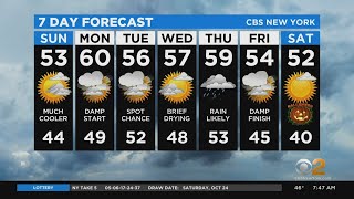New York Weather: CBS2's 10/25 Sunday Morning Update