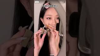 Jisoo makeup #가짜 화장 #回归仿妆(#pink venom #blackpink)