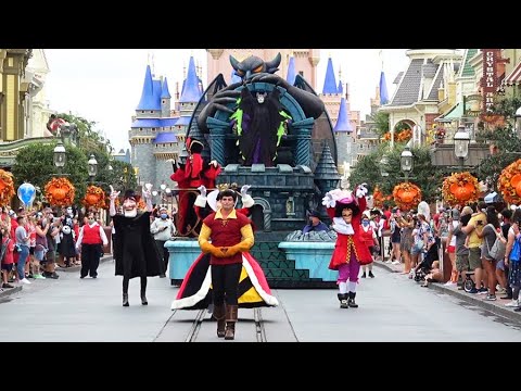 Disney Villains Halloween Cavalcade At The Magic Kingdom 2020 Walt