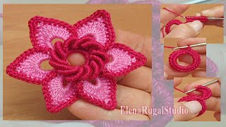 Amazing Crochet Flower PATTERN