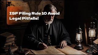 ISF Filing Rule 10 Avoid Legal Pitfalls!