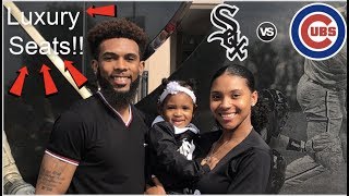 Family vlog ! #WhiteSox vs #Cubs | Luxury Suite Seats!| Guaranteed Rate Field