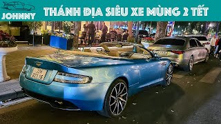 Thánh địa siêu xe Hà Nội tối mùng 2 Tết Ất Tỵ