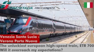 The resilience of FYRA V250! From Venice to Verona with ETR 700 Frecciargento | Review