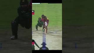 Shadab Khan Gets His First Wicket #Pakistan vs #WestIndies #Shorts #SportsCentral #PCB MO2L