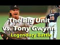 The Big Unit vs. Tony Gwynn: Unstoppable force vs. Immoveable Object