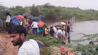 బద్వేల్ చెరువు అలుగు  దగ్గర ప్రస్తుత పరిస్థితి