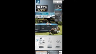 Intex 16 x 48 Round Above-Ground Pool Instructional Video