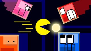 We invade the Pac-Maze and fight Pac-Man (Animation)