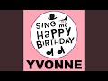 Happy Birthday Yvonne (Pop Ballad Version)