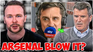 Roy Keane DESTROYS LIVERPOOL😡 Gary Neville Arsenal CLAIM?😯 TalkSPORT on TITLE RACE🚨