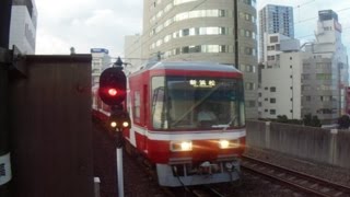 遠州鉄道　新浜松駅　電車到着