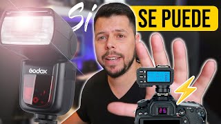 ⚡️Sincroniza TU FLASH con disparador GODOX a la 2º cortina