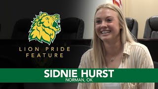 MSSU Lion Pride Feature: Sidnie Hurst